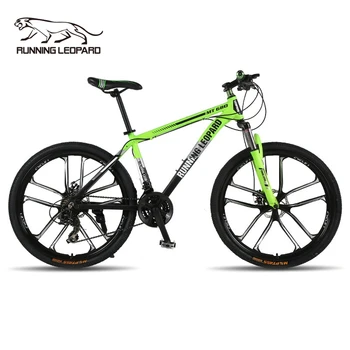 So systémom Leopard horský bicykel 26-palcový 21/24 rýchlosť kolesá z hliníkovej zliatiny rám mountain bike Mechanické dvojité kotúčové brzdy bicykli