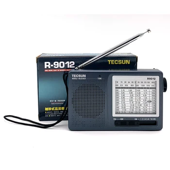 Drop Ship TECSUN R-9012 12 Pásmo FM/AM/SW Rádio Multiband Rozhlasový Prijímač Prenosný Najlepšie Y4122H Tecsun R9012 Rádio Rádio Desheng