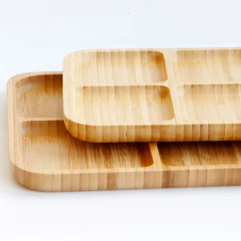 4 mriežky bambusu denný zásobník ovocie chlieb zásobník zásobník úložný box polica čaju zásobník kuchyňa strana navrhne WF9174