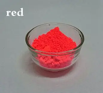 NEON Červená Farba, Fosfor Prášok Fluorescenčné Farbivo pre Tlač,100g/veľa Prášku Fluorescencie Maľovanie NA TELO