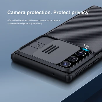 NILLKIN Fotoaparát Ochrana puzdro Pre Samsung Galaxy S20/Plus/Ultra Poznámka 20Ultra,Posuňte Chrániť Kryt Objektívu pre Ochranu Prípade 20 U