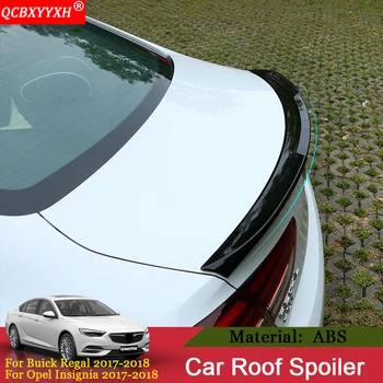QCBXYYXH Auto-styling ABS Materiálu Strešný Spojler Auto Vonkajšie Dekorácie Pre Buick Regal Opel Insignia 2017 2018 Sedan Príslušenstvo