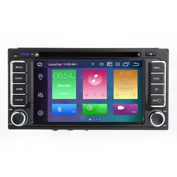 2din Android 10 Auto DVD Prehrávač Pre Toyota Univerzálny RAV4 COROLLA VIOS HILUX Terios Land Cruiser 100 PRADO 4RUNNER Yaris radioDSP