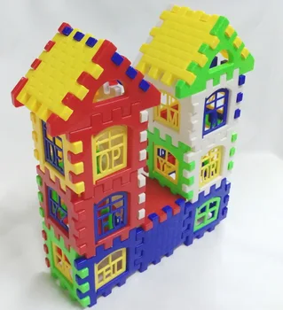 Detské Vzdelávacie Osvietenie Námestie Plastu Vložená stavebným Dom Montáž Mš Raného Vzdelávania Hračky