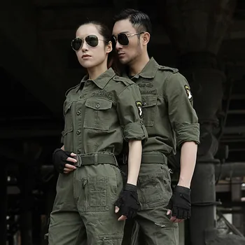 Uniforme Militar US Army Vojenskú Uniformu Taktické Bavlna Vyhovovali Muži Ženy Oblečenie Zelená Bojové Tričko Turistika, Lov CS Oblečenie