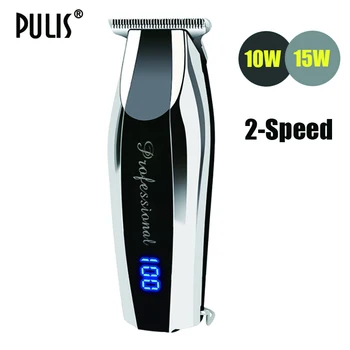 PULIS Professional Hair Clipper Vysoký Výkon Elektrický Zastrihávač Chĺpkov s Digitálnym Displejom Domov Holič Plešatý Nástroj Vedúci Holiaci Stroj