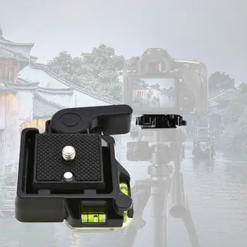 QR-40 Kovové Rýchle Uvoľnenie Dosku Upevnite Mount Základňu Držiaka Videokamera Statív Monopod Platformu Stojan pre DSLR Fotoaparát, Príslušenstvo