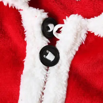 Dieťa Vianoce, Santa Claus Cosplay Kostýmy Novorodenca Dovolenku Červené Oblečenie Santa Vianočné Topy, Nohavice, Klobúk Ponožky Oblečenie Set Oblečenia