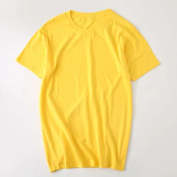Móda 2019 lete bavlna bežné kolo krku T-shirt ženy