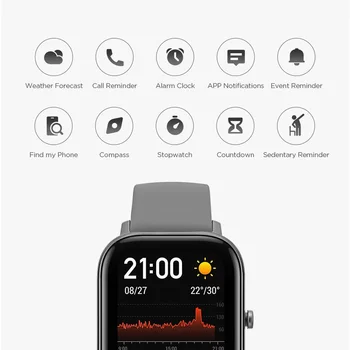 Globálne versio Amazfit GTS Smart Hodinky Huami Outdoor GPS Polohy Beží Srdcovej frekvencie 5ATM Nepremokavé Smartwatch
