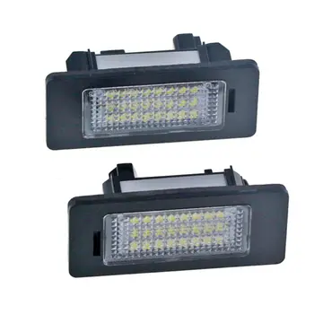2 KS 24 LED 3528 SMD LED špz Osvetlenie, Lampy, Žiarovky 6000K studená Biela vhodné na bmw E82 E90 E92 E93 M3 E39 E60 E70 X5
