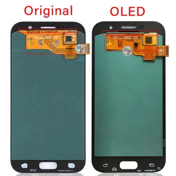 Testované s LCD Samsung Galaxy A5 2017 A520 LCD Displej A520F SM-A520F Dotykový Displej Digitalizátorom. Montáž Náhradného Dielu