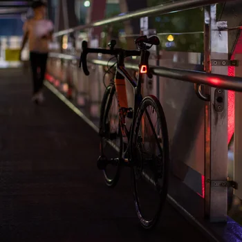 ROCKBROS Nepremokavé Cyklistické Svetlo Cyklistické Prilby zadné svetlo Svietidla Bicykel, USB Chargable Noci Bezpečnosť Cestnej MTB Bicykel Zadné Svetlo