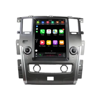 Android 9 Tesla štýl Pre NISSAN PATROL 2010-Auta GPS Navigácie auto Rádio stereo Multimediálny prehrávač vedúci jednotky Žiadne DVD Prehrávač