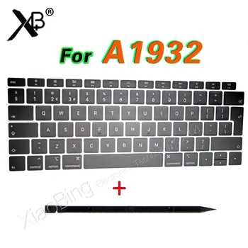 NOVÝ Notebook A1989 A1990 A1932 Kľúče Keycaps UK angličtina pre Macbook Pro Air Retina 13