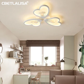 LED lampa pre obývaciu izbu, jedáleň, spálňa, kuchyňa, domáce dekorácie suite lustre 220V kvet tvarované s diaľkovým ovládaním záruka 3 roky Super