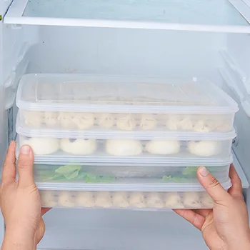Koláče Knedľa Chladnička Veľký Úložný Box Koláče Potravín Kontajner Non-jedovaté