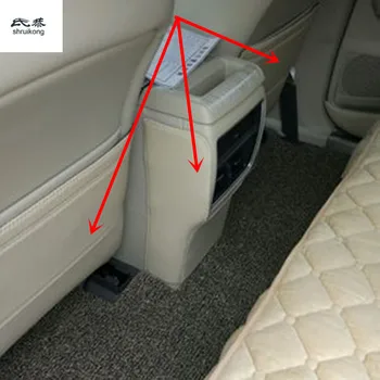 3ks/veľa PU kožené autosedačky a zadné klimatizácia zásuvky ochrana kop kryt pre 2016 2017 Nissan Murano