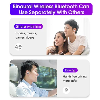 1500MAH Bluetooth Slúchadlo 5.0 Bezdrôtové Slúchadlá Slúchadlá, Handsfree Slúchadlá Športové Slúchadlá Herné Headset Telefón PK HBQ