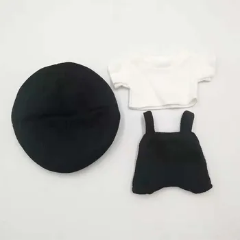 [MYKPOP]KPOP Bábika Oblečenie a Príslušenstvo - Black & White 3ks Sada pre 15 cm Bábiky(bez bábiky) E9 Fanúšikov SA19122905