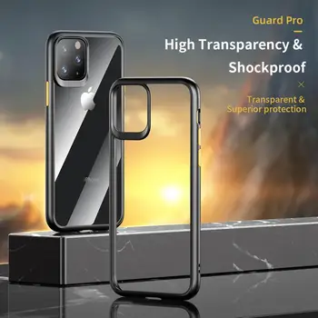 Shockproof TPU + PC Ochranné puzdro Pre iPhone 11 Pro ROCK Guard Pro Series pre iPhone 11 Pro Max iPhone 11