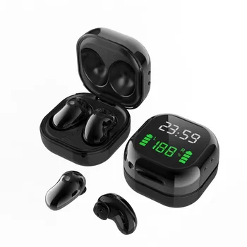 S6/ S6 Plus Módne TWS Pohodlné Mini Tlačidlo Bluetooth Slúchadlo Nepremokavé HiFi Zvuk Binaural Hovor Slúchadiel pre Android iOS