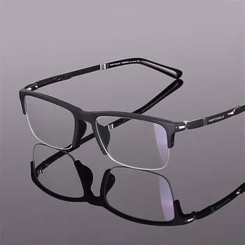 Kvalitné Okuliare Okuliare dioptrické Rám Pol Rám TR90 Okuliare Dizajnér Okuliare Okuliare Rámy pre Mužov