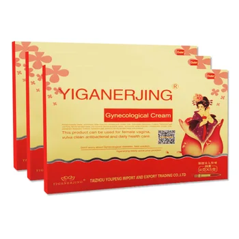 5 KS/Box Gynekologické Krém na intímnu Hygienu Starostlivosť Anti-bakteriálne Anti-zápal Vaginitis Trichomonas Liečby