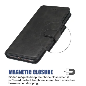 Flip Kožené Peňaženky puzdro Pre iPhone 12 Mini 11 Pro SE XS Max XR X 8 7 6 6 Plus 5S iPhone12 Mini Prípadoch Phone Bag Kryt Protector