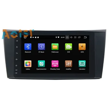 IPS Displej Android 8.0 Car multimedia player, vedúci oddelenia pre Benz Triedy E W211/CLS W219/G-Class GPS Navigácie č rádio dvd, stereo