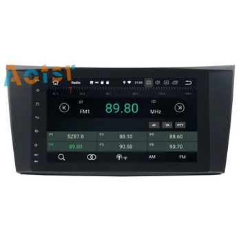 IPS Displej Android 8.0 Car multimedia player, vedúci oddelenia pre Benz Triedy E W211/CLS W219/G-Class GPS Navigácie č rádio dvd, stereo