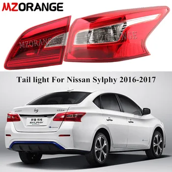 Auto Auto LED Vnútorné Vonkajšie zadné svetlo Na Nissan Sylphy 2016 2017 2018 Zadné Hmlové Svietidlo Zadný Nárazník Lampa Brzdové Svetlo zadné svetlo