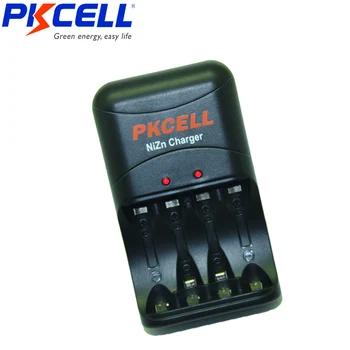 PKCELL 8186 NI-ZN Nabíjačka + 4PCS 900mWh AA NIZN kontakty batérie a 4PCS 2500mWh AAA 1,6 V Nabíjateľné Batérie