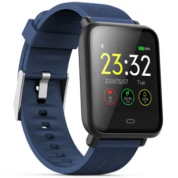 Q9 Nepremokavé Smart Hodinky Pásmo Tepovej frekvencie, Krvného Tlaku Monitor Pre Android IOS hodinky