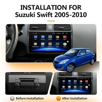 DOVOX 2 Din Android10 Hlavy Jednotky Na Suzuki Swift 2005 - 2010 GPS Navigácia, autorádio Multimediálny Prehrávač RDS Autoradio 2din dvd
