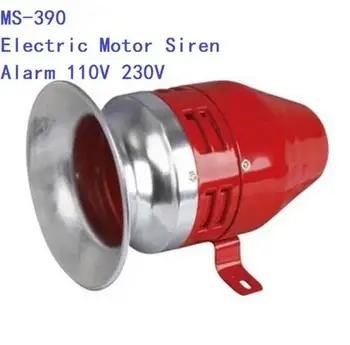 Motorom nálete Siréna Kovové Horn Pre Priemysel Loď Alarm MS-390 AC 220V