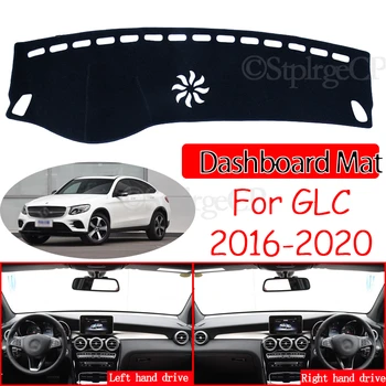 Pre Mercedes Benz GLC Trieda Coupé X253 C253 Anti-Slip Mat Tabuli Slnečník Dashmat Koberec Príslušenstvo 2016 2018 GLC300 200 220