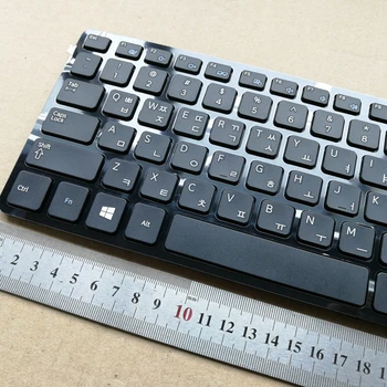 Kórejský rozloženie Nový notebook, klávesnica pre Samsung NP350E7C 350E7C 355E7C 365E7C čierna
