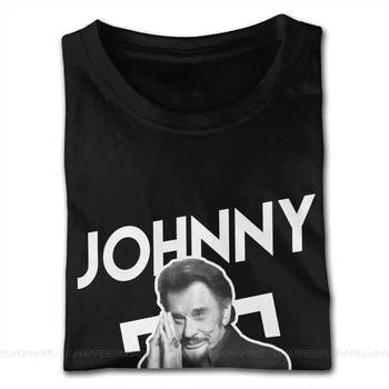 Johnny Hallyday Francúzsky Elvis Presley Tees Páni Veľkú Kvalitu T-Shirt Mens Krátke Puzdre Značiek Dizajnér Merch