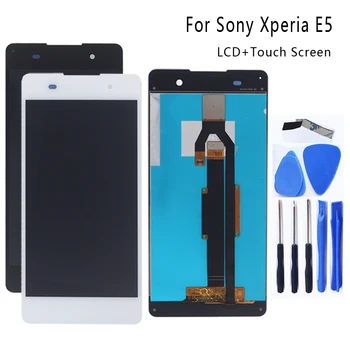 5.0-palcový Pre Sony Xperia E5 LCD Displej Dotykový Displej Digitalizátorom. pre Sony Xperia E5 F3311 F3313 náhradný Telefón Časti súprava na Opravu