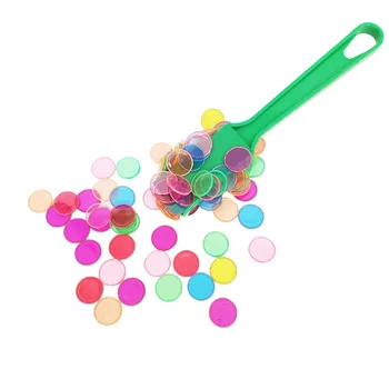 Farebné Fyzikálne Vedy Magnetické Stick Prútik Nastaviť Montessori Vzdelávacích Hračiek Počítanie Čipy S Kovové Slučky Matematika, Hračky pre Deti,