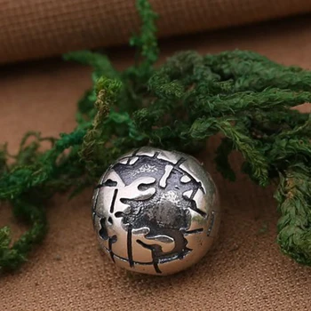925 Sterling Silver Zeme sveta, Strieborný Klip Kúzlo Korálky Fit Originálny Náramok DIY Šperky, Takže Pôvodný