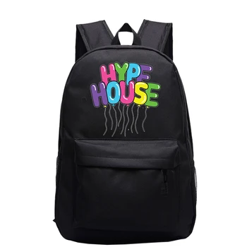 2020 Módne Bookbag Mochila Humbuk Dom Malý Batoh Black Školské Tašky pre Dospievajúce Dievčatá Cestovné Bagpack Ženy Sac Dos
