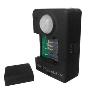 Bezdrôtový Mini PIR Upozornenie Infračervený Senzor Bezdrôtový GSM Alarm Monitor Detekcia Pohybu Diaľkové ovládanie Nastavení Anti-theft Alarm Nástroj
