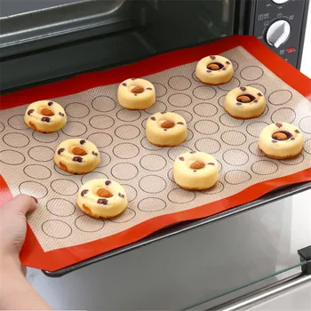 Silikónové Macaron Pečenie Mat - Non Stick Kremíka Vložkou pre Pečieme Panvice & Rolling - Macaroon/Pečivo/súbor Cookie Takže-Profesionálne