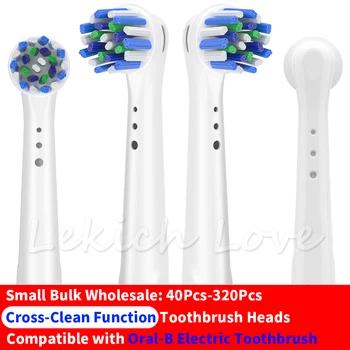 Veľkoobchod Kríž Clean zubná Kefka Hlavice Oral-B Elektrická zubná Kefka Výmena všetkých Oral-B Kolo Kefka Hlavy