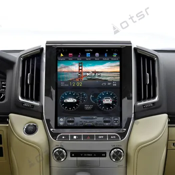 Tesla štýl Vertikálne obrazovke Android, 9.0 Auto multimediálny Prehrávač Pre TOYOTA LAND CRUISER 200 LC200 2016-2018 auta GPS navi Vedúci jednotky