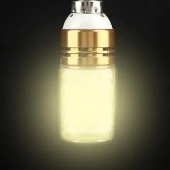E14 12W LED Kukurica Žiarovka Teplá Biela Dekoratívne Lampy Svetlo Nízka Spotreba Energie Hliníkovej Zliatiny Valcové Sviečky Žiarovka