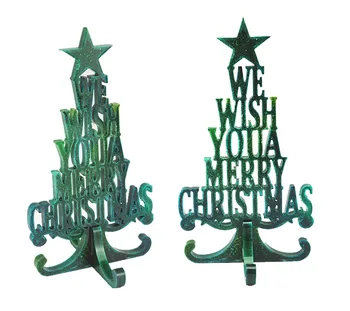 Kreatívne Vianočný Stromček, Silikónové Formy na Vianočný Darček Epoxidové Uv Diy Živice Plavidlá Domov Diy Plesne Šperky Výrobu Nástrojov
