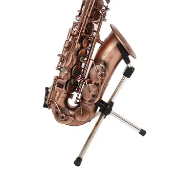 LD-126 Alto Saxofón Hudobné Universal Time Prenosný Skladací Držiak Saxofón Držiak Nastaviteľný Stojan Nástroje Príslušenstvo